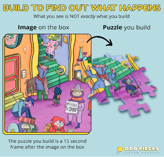 Odd Pieces Mystery Jigsaw Puzzles - Shutterbug